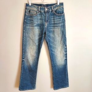 KanCan Stephen Medium Wash Slim Straight Jeans Size 32